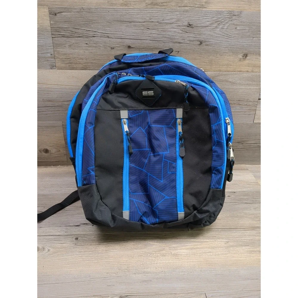 Eastsport Unisex School Travel Backpack Blue &‎ Black
